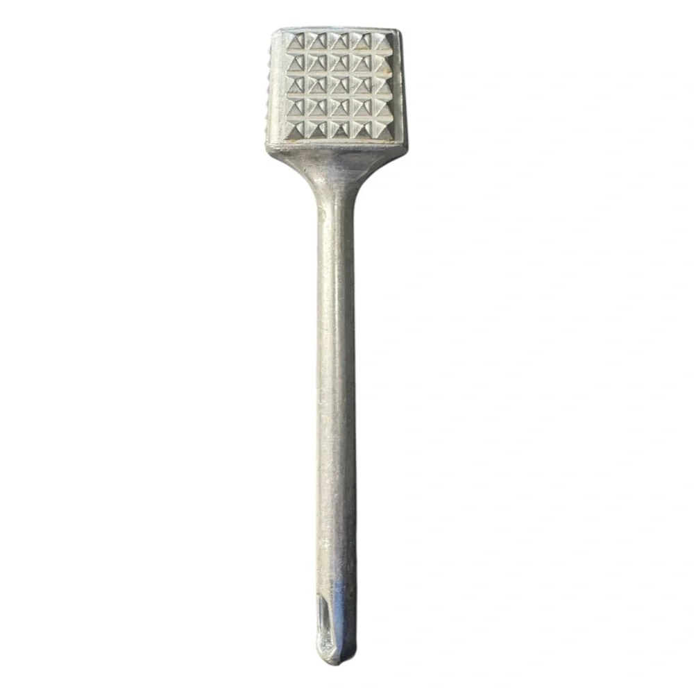 Vintage 3-Sided Heavy Aluminum Manual Meat Tenderizer Pallet Hammer 9